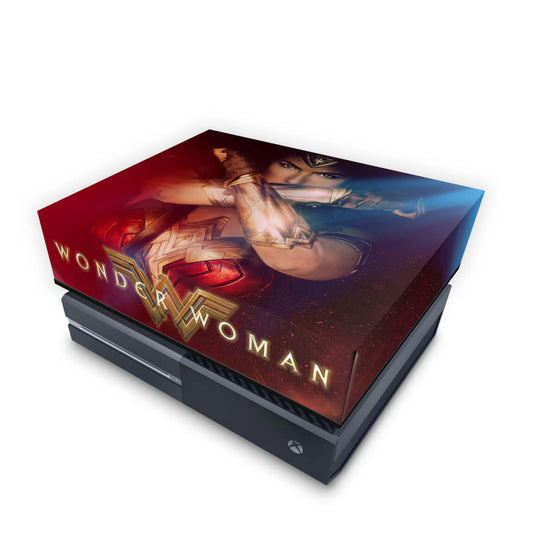 Xbox One Fat Capa Anti Poeira - Mulher Maravilha