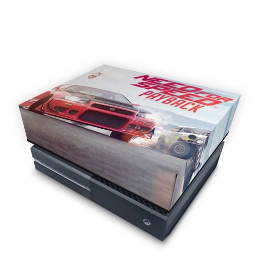 Xbox One Fat Capa Anti Poeira - Need For Speed Payback