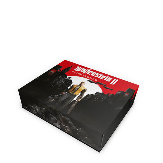 Xbox One Fat Capa Anti Poeira - Wolfenstein 2 New Order