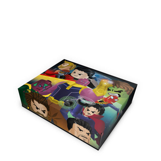 Xbox One Fat Capa Anti Poeira - Lego Avengers Vingadores