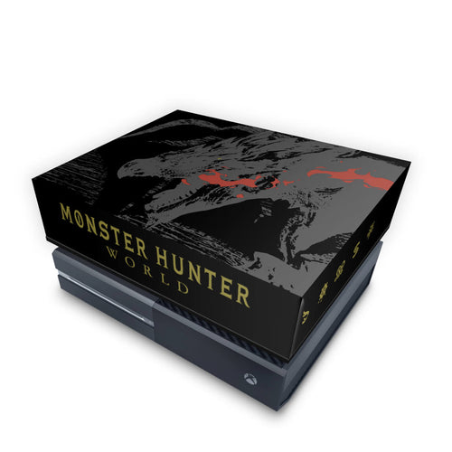 Capa Anti Poeira Xbox One Fat - Monster Hunter Edition