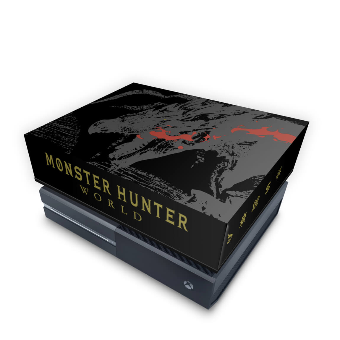Capa Anti Poeira Xbox One Fat - Monster Hunter Edition