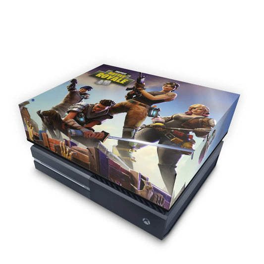 Xbox One Fat Capa Anti Poeira - Fortnite Battle Royale
