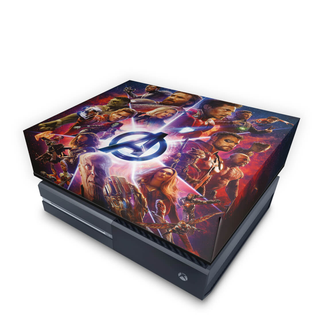 Capa Anti Poeira Xbox One Fat - Os Vingadores: Guerra Infinita