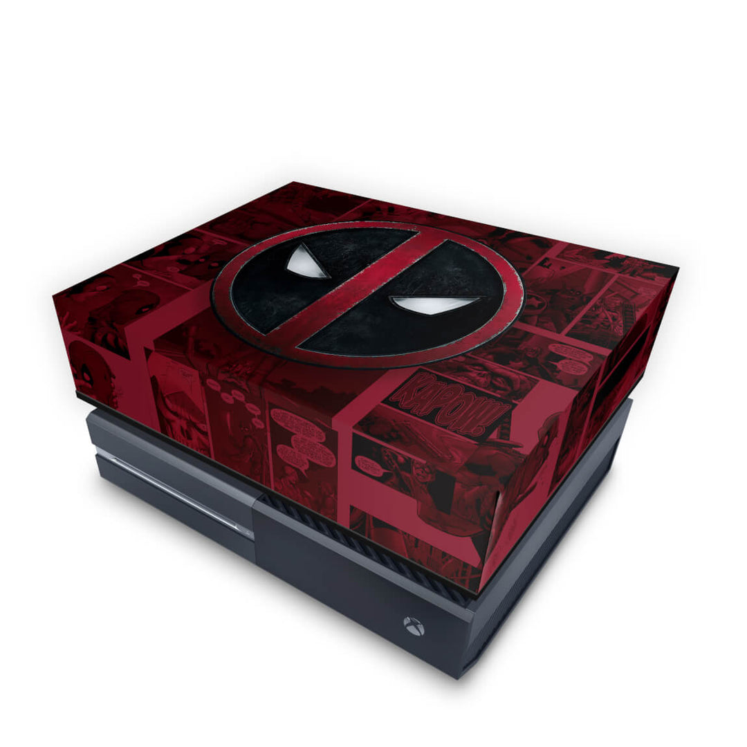 Capa Anti Poeira Xbox One Fat - Deadpool Comics