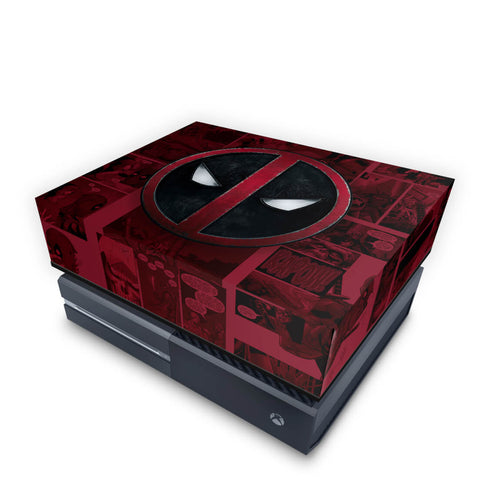 Capa Anti Poeira Xbox One Fat - Deadpool Comics