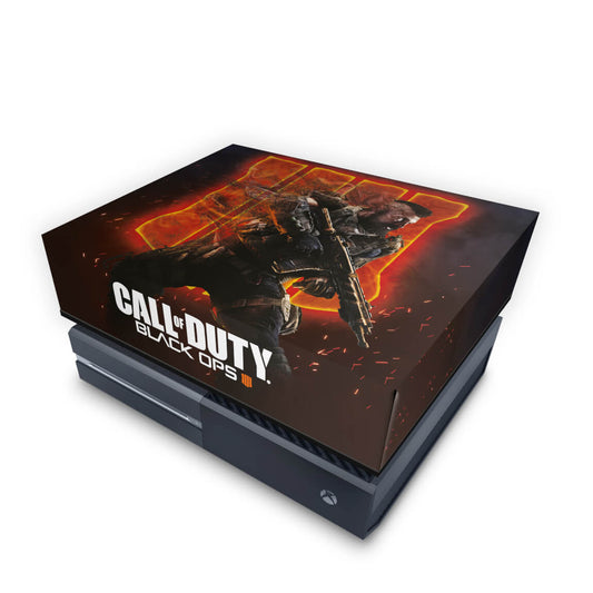 Xbox One Fat Capa Anti Poeira - Call of Duty Black ops 4