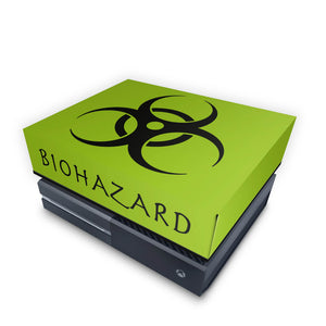 Capa Anti Poeira Xbox One Fat - Biohazard Radioativo
