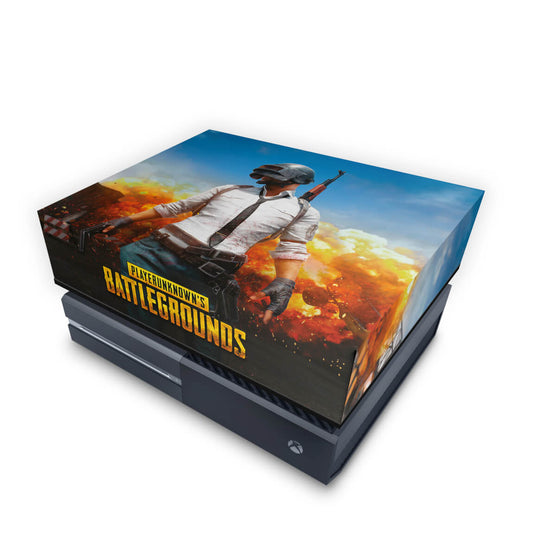 Xbox One Fat Capa Anti Poeira - Players Unknown Battlegrounds PUBG