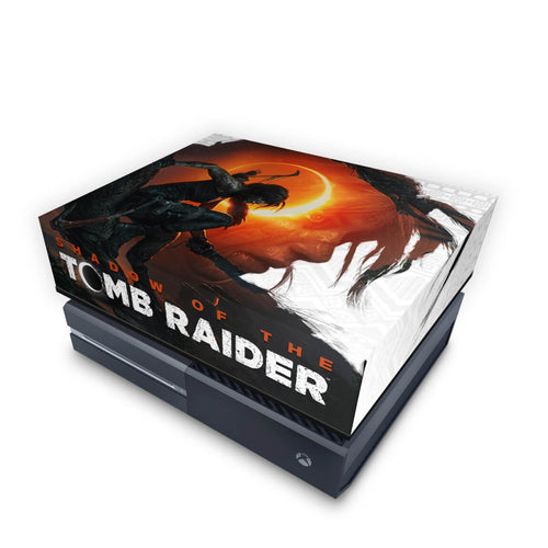 Capa Anti Poeira Xbox One Fat - Shadow Of The Tomb Raider