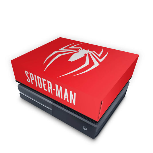 Xbox One Fat Capa Anti Poeira - Spider-man Bundle