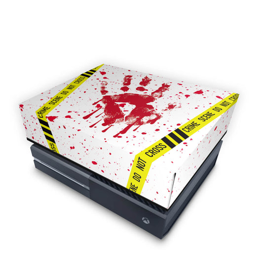 Xbox One Fat Capa Anti Poeira - Cena de Crime Scene