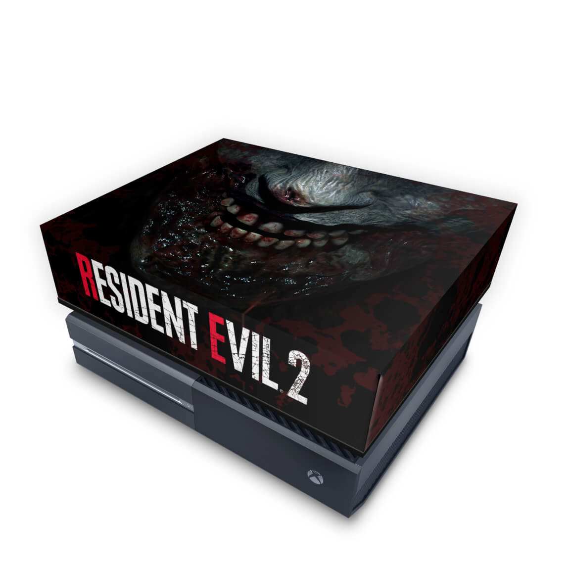 Xbox One Fat Capa Anti Poeira - Resident Evil 2 Remake