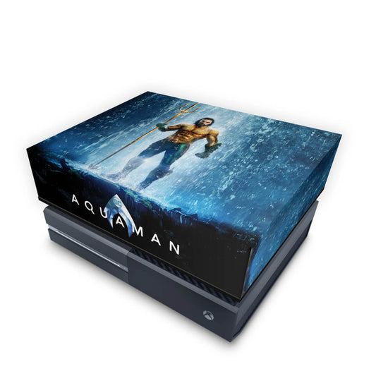 Xbox One Fat Capa Anti Poeira - Aquaman