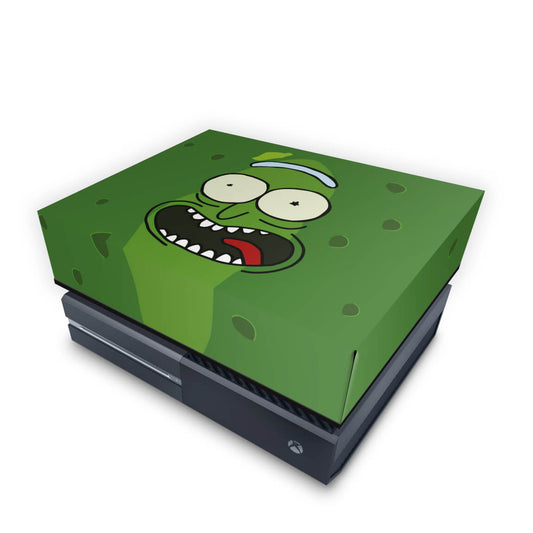 Xbox One Fat Capa Anti Poeira - Pickle Rick and Morty