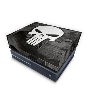 Capa Anti Poeira Xbox One Fat - The Punisher Justiceiro Comics