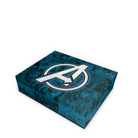 Xbox One Fat Capa Anti Poeira - Avengers Vingadores Comics