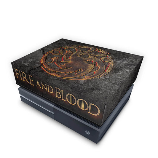 Xbox One Fat Capa Anti Poeira - Game of Thrones Targaryen
