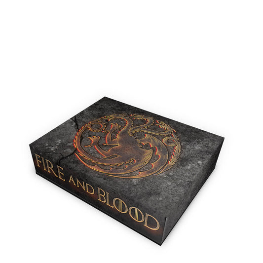 Xbox One Fat Capa Anti Poeira - Game of Thrones Targaryen