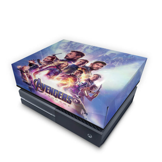 Xbox One Fat Capa Anti Poeira - Vingadores Ultimato Endgame