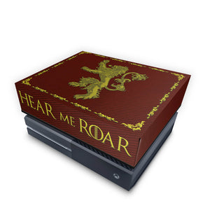 Capa Anti Poeira Xbox One Fat - Game Of Thrones Lannister