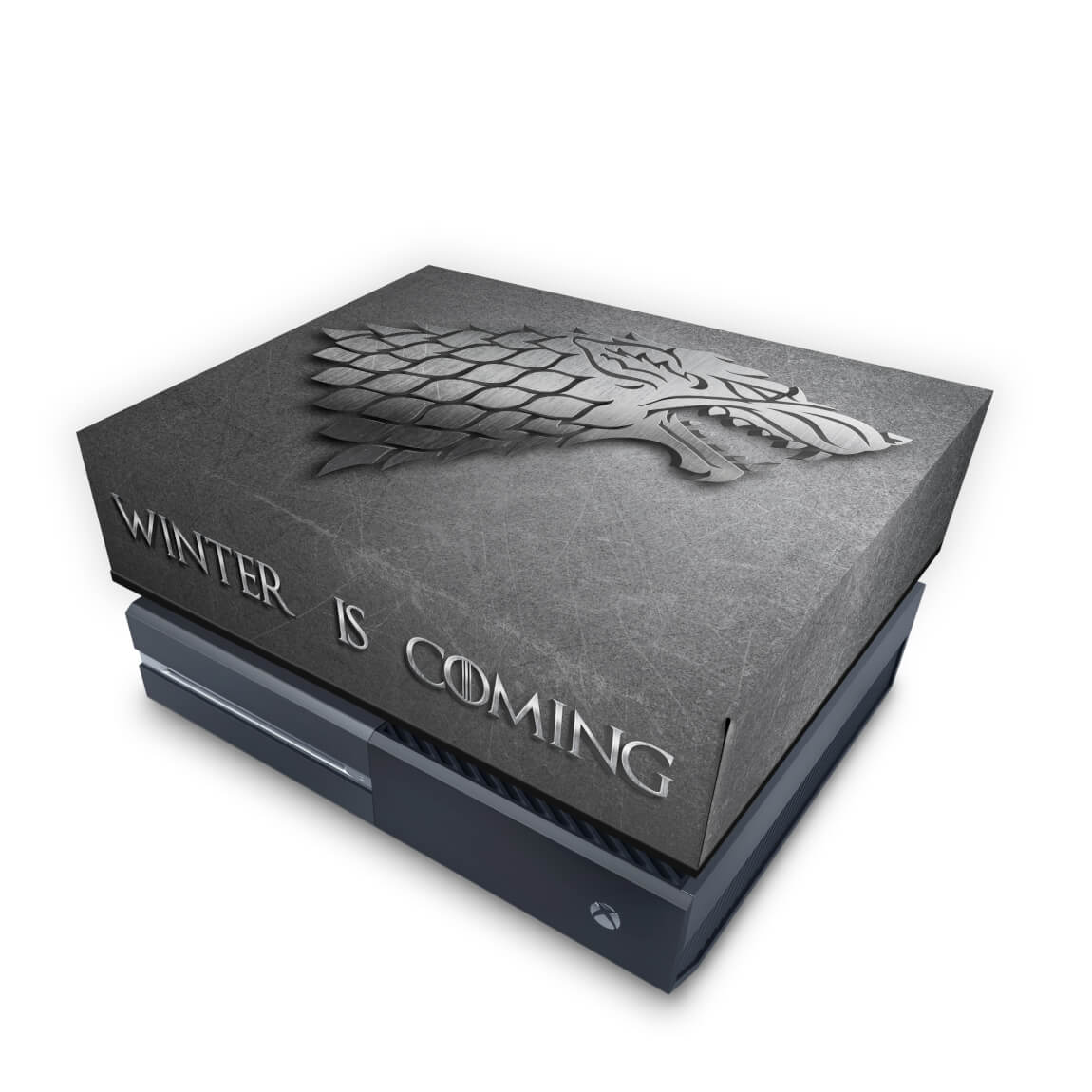Xbox One Fat Capa Anti Poeira - Game Of Thrones Stark