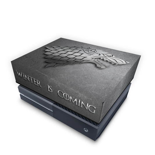 Xbox One Fat Capa Anti Poeira - Game Of Thrones Stark