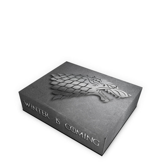 Xbox One Fat Capa Anti Poeira - Game Of Thrones Stark