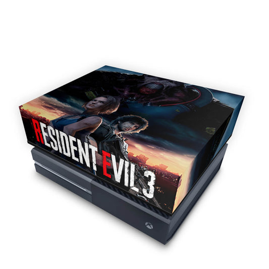 Xbox One Fat Capa Anti Poeira - Resident Evil 3 Remake