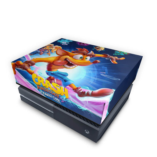 Xbox One Fat Capa Anti Poeira - Crash Bandicoot 4