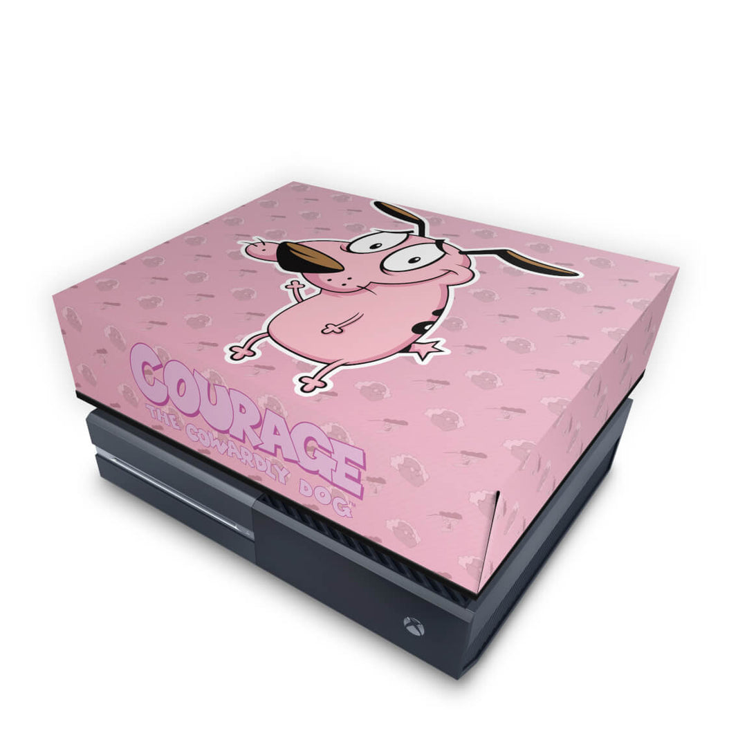 Capa Anti Poeira Xbox One Fat - Coragem: O cão covarde
