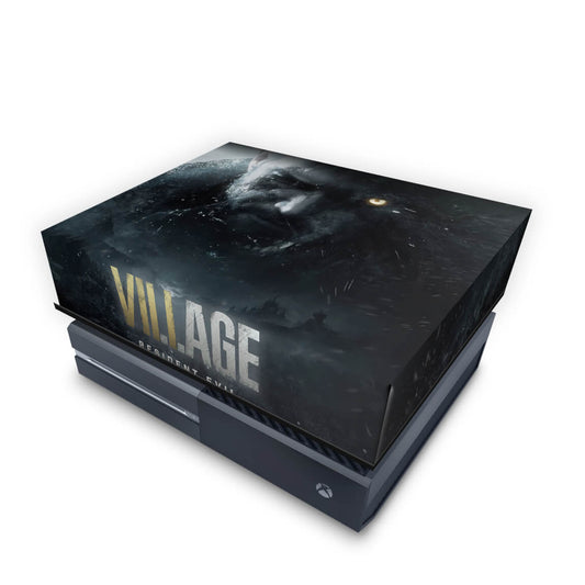 Xbox One Fat Capa Anti Poeira - Resident Evil Village
