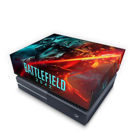 Xbox One Fat Capa Anti Poeira - Battlefield 2042