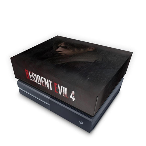 Capa Anti Poeira Xbox One Fat - Resident Evil 4 Remake