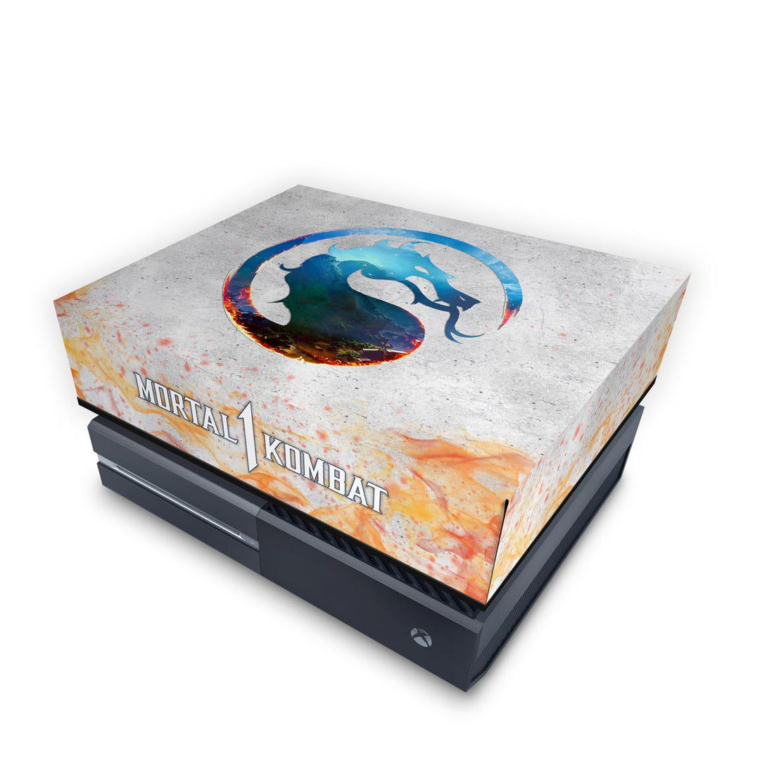 Capa Anti Poeira Xbox One Fat - Mortal Kombat 1