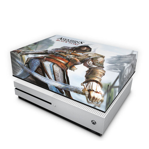 Capa Anti Poeira Xbox One Slim - Assassins Creed Black Flag