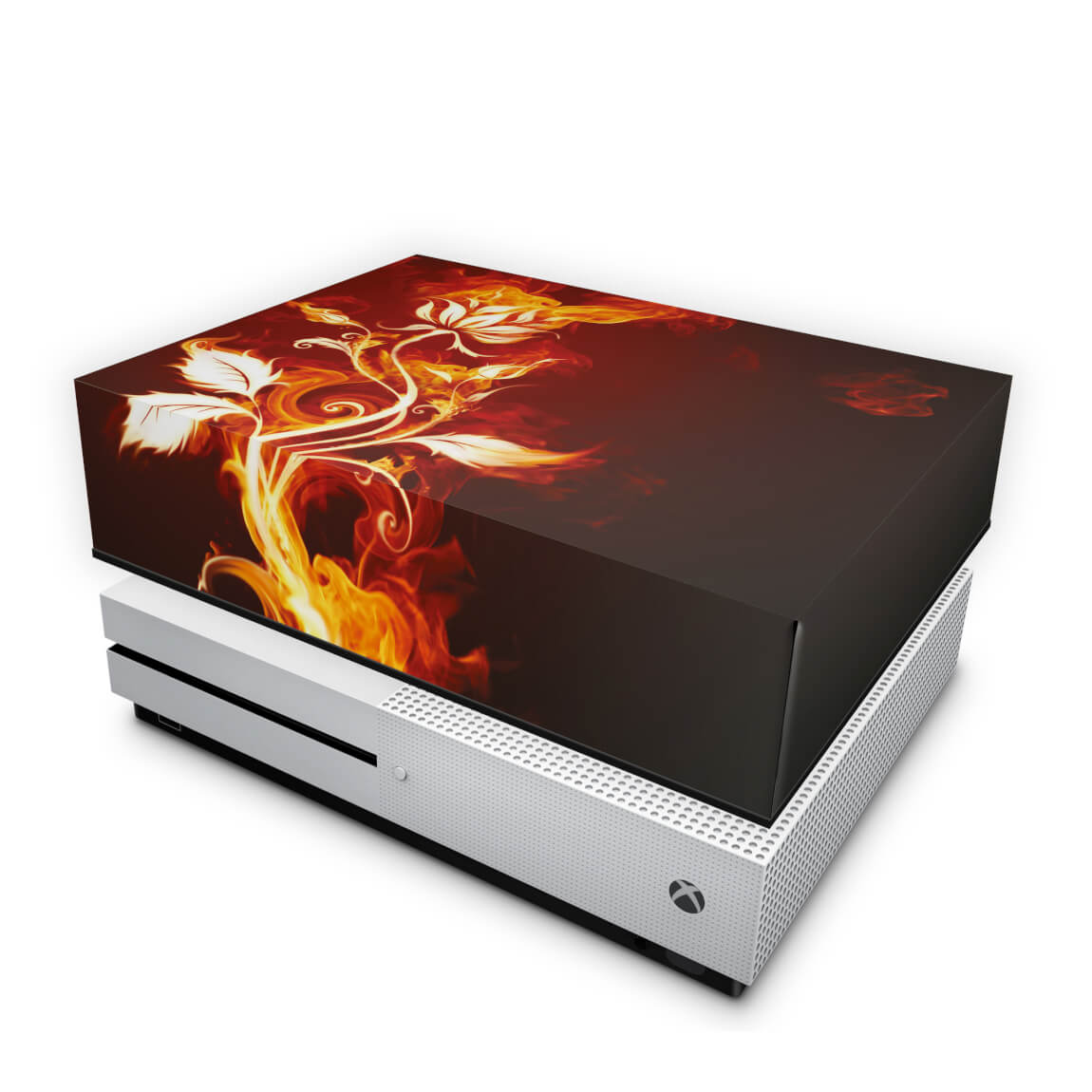 Capa Anti Poeira Xbox One Slim - Fire Flower