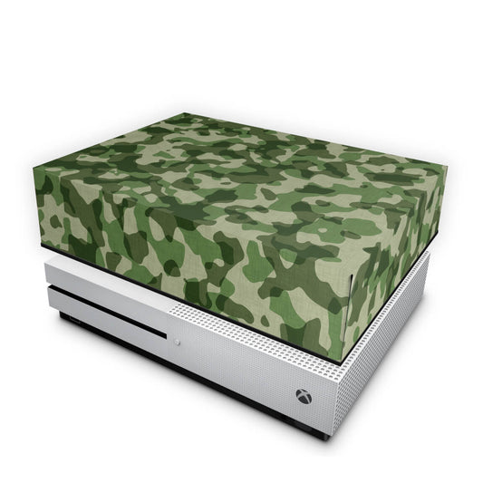 Capa Anti Poeira Xbox One Slim - Camuflado Verde