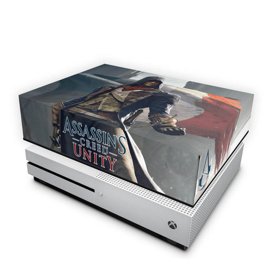 Xbox One Slim Capa Anti Poeira - Assassins Creed Unity
