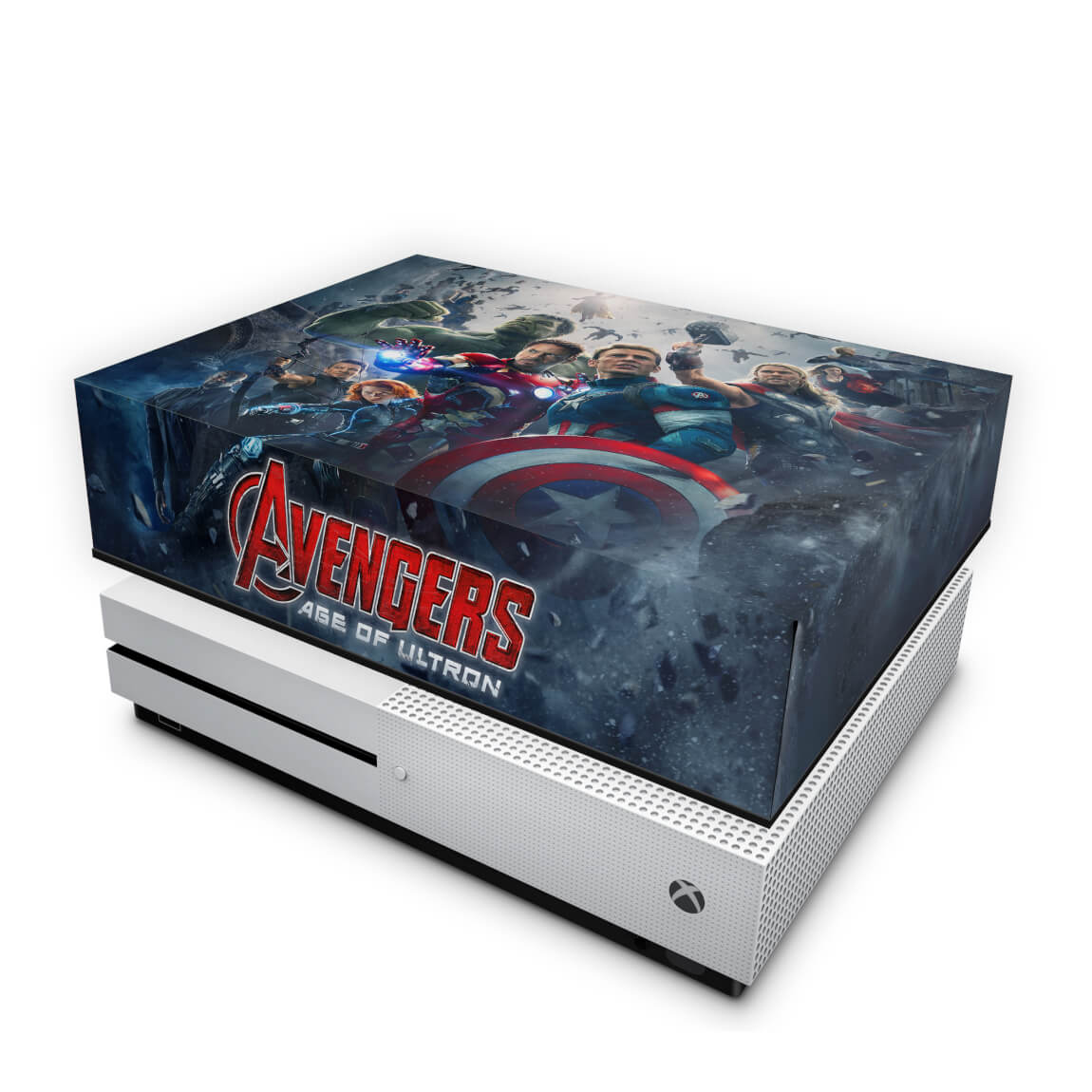 Capa Anti Poeira Xbox One Slim - Avengers - Age of Ultron