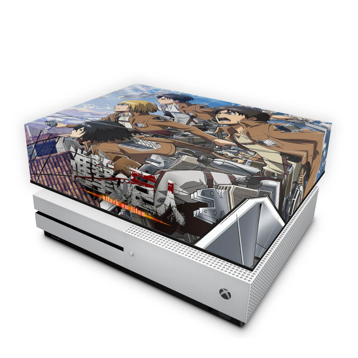 Capa Anti Poeira Xbox One Slim - Attack on Titan #A