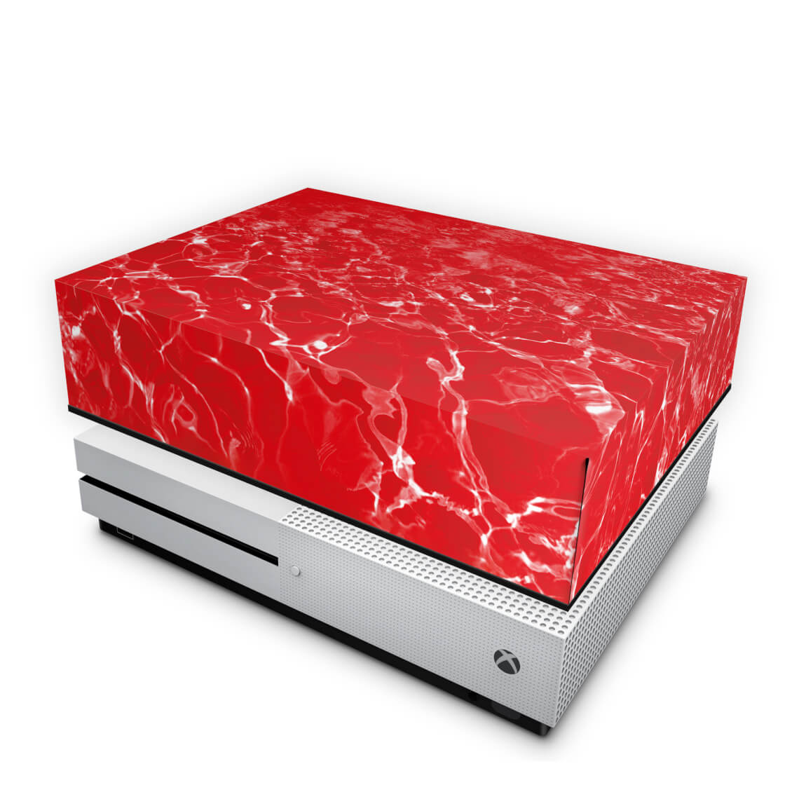 Capa Anti Poeira Xbox One Slim - Aquático Água Vermelha