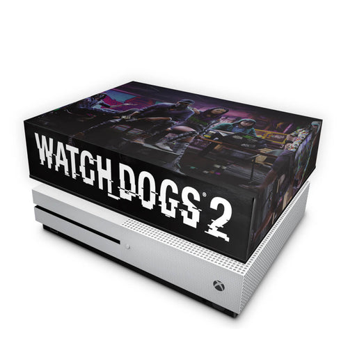 Capa Anti Poeira Xbox One Slim - Watch Dogs 2