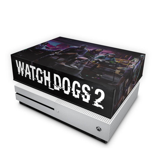 Capa Anti Poeira Xbox One Slim - Watch Dogs 2