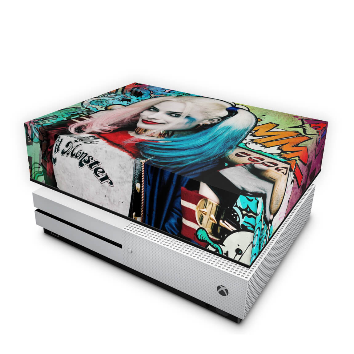 Capa Anti Poeira Xbox One Slim - Esquadrão Suicida #A