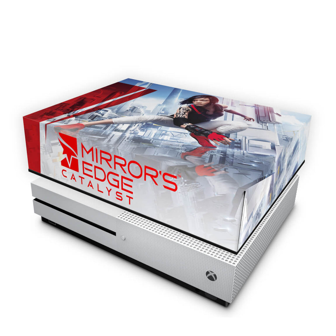 Capa Anti Poeira Xbox One Slim - Mirror's Edge Catalyst
