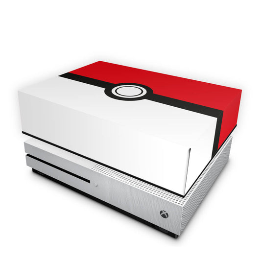 Xbox One Slim Capa Anti Poeira - Pokemon Pokebola
