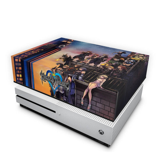 Xbox One Slim Capa Anti Poeira - Kingdom Hearts