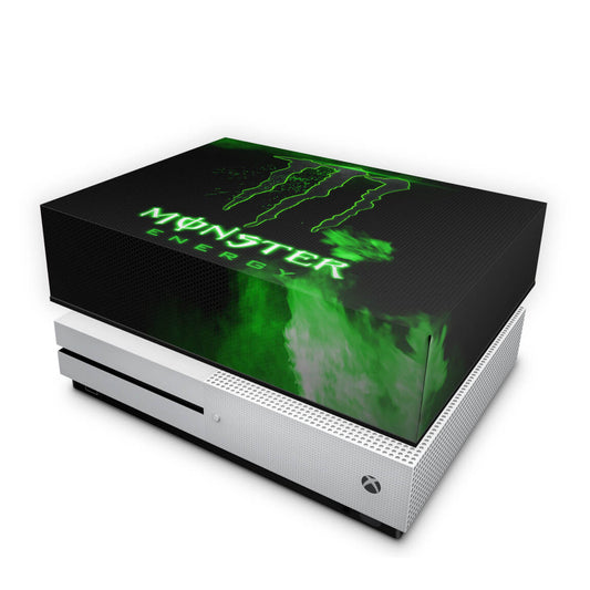 Xbox One Slim Capa Anti Poeira - Monster Energy Drink