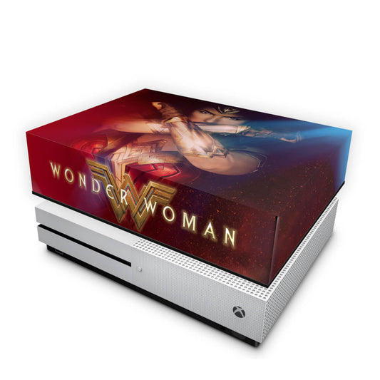 Xbox One Slim Capa Anti Poeira - Mulher Maravilha